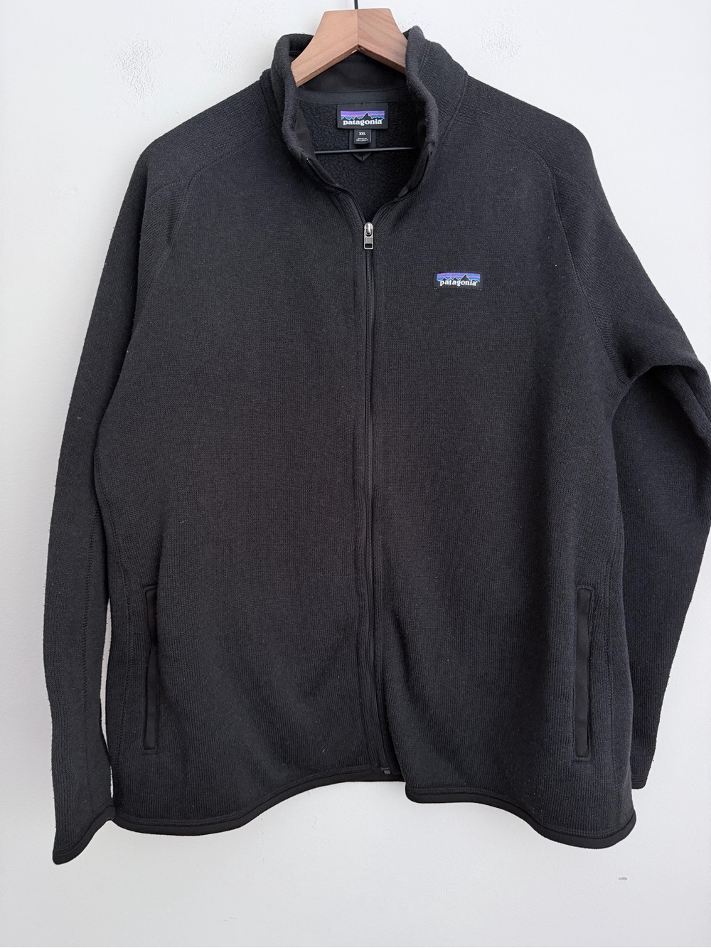 Patagonia Full Zip Black Better Sweater XXL